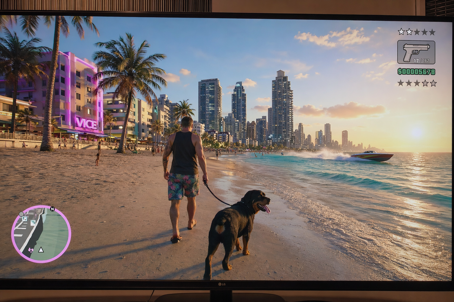 GPT-Image-2 Case · GTA 6 Game Demo — Vice City Beach
