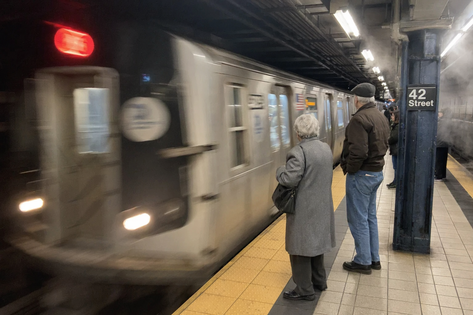 GPT-Image-2 Case · RAW iPhone — 42nd Street Subway